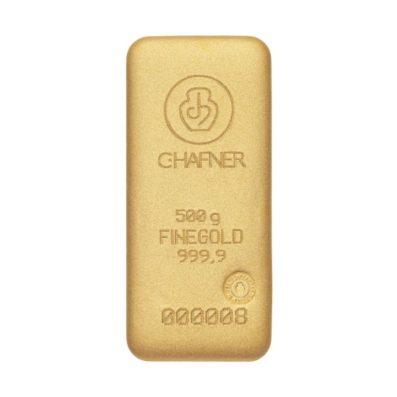 Goldbarren 1 g — Heraeus