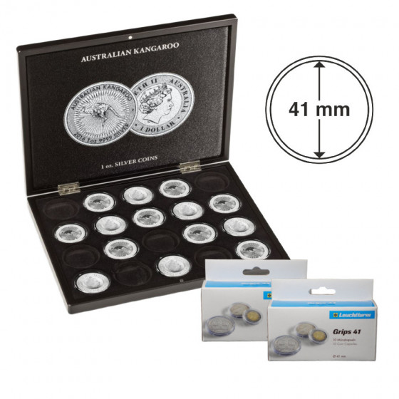 Münzkapsel-Set (19 % MwSt)